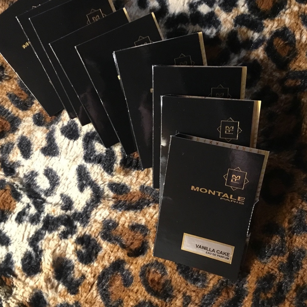 Montale Vanilla Cake, 9 carded samples, 2 ml each.